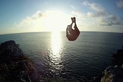 Stag Do Cliff Jumping
