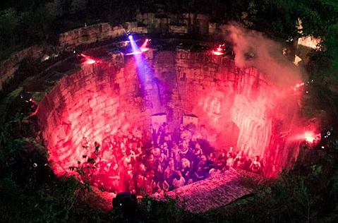 Open air parties in Pula